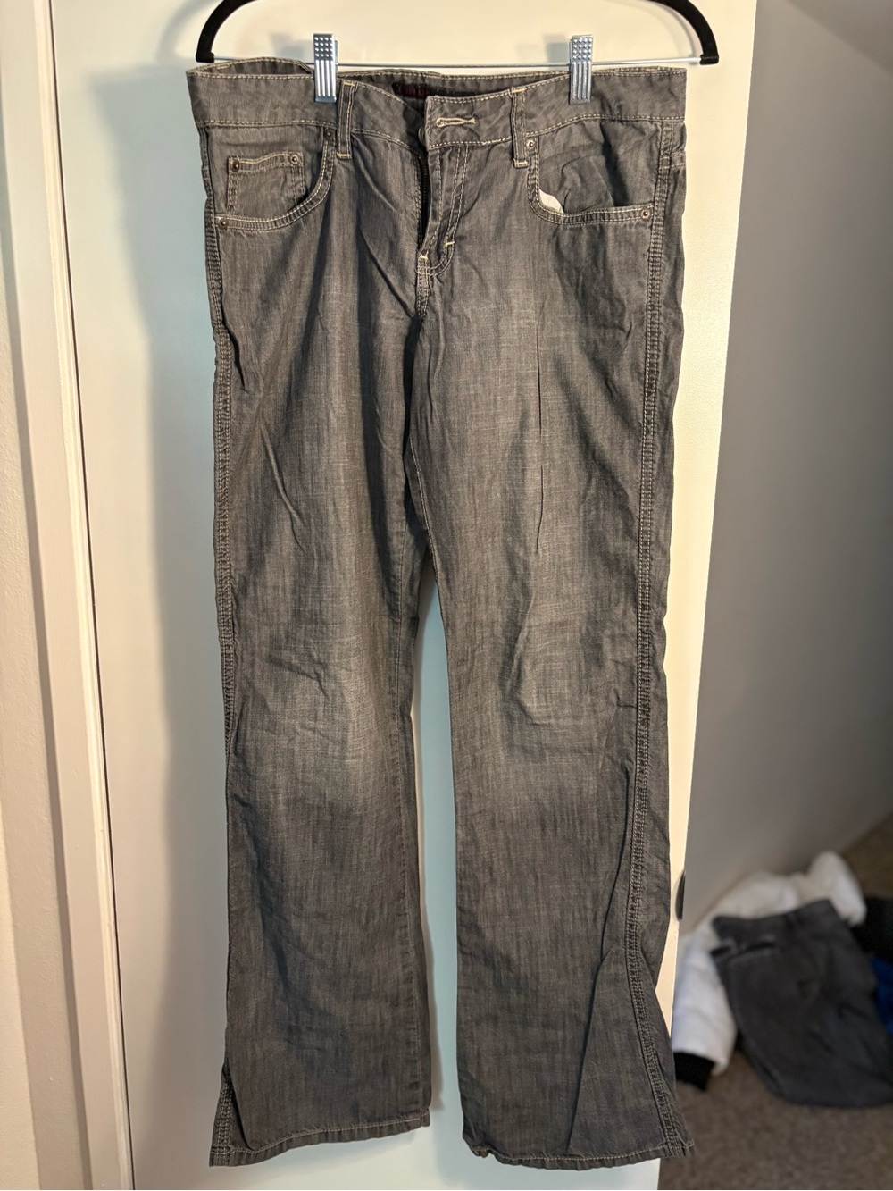 Buffalo David Bitton Women's Gray Bootcut Jeans